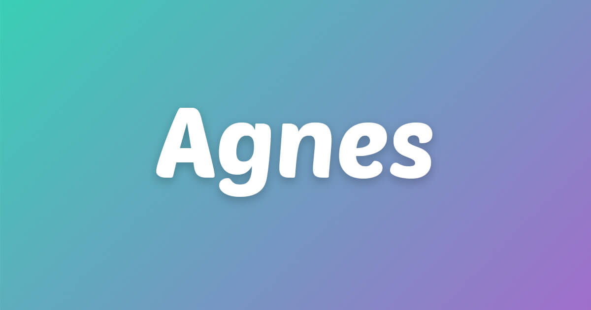 Lagu ulang tahun Agnes