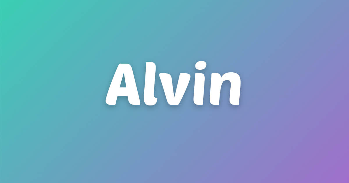 Lagu ulang tahun Alvin