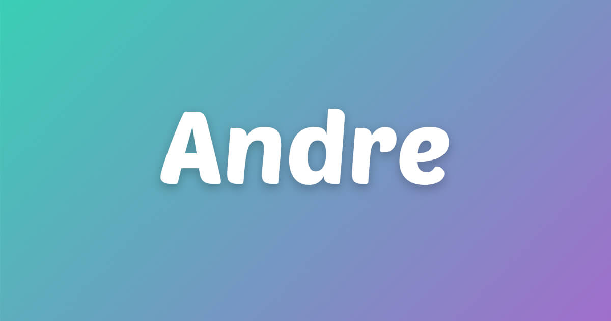 Lagu ulang tahun Andre