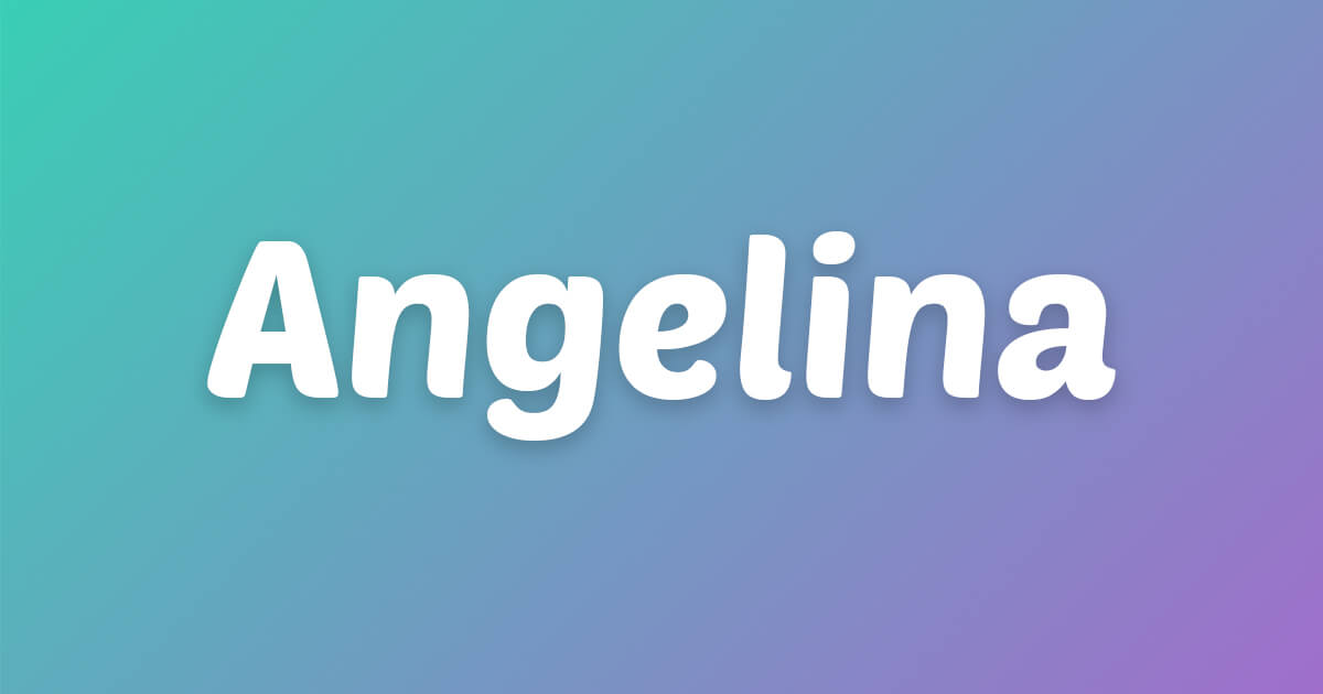 Lagu ulang tahun Angelina