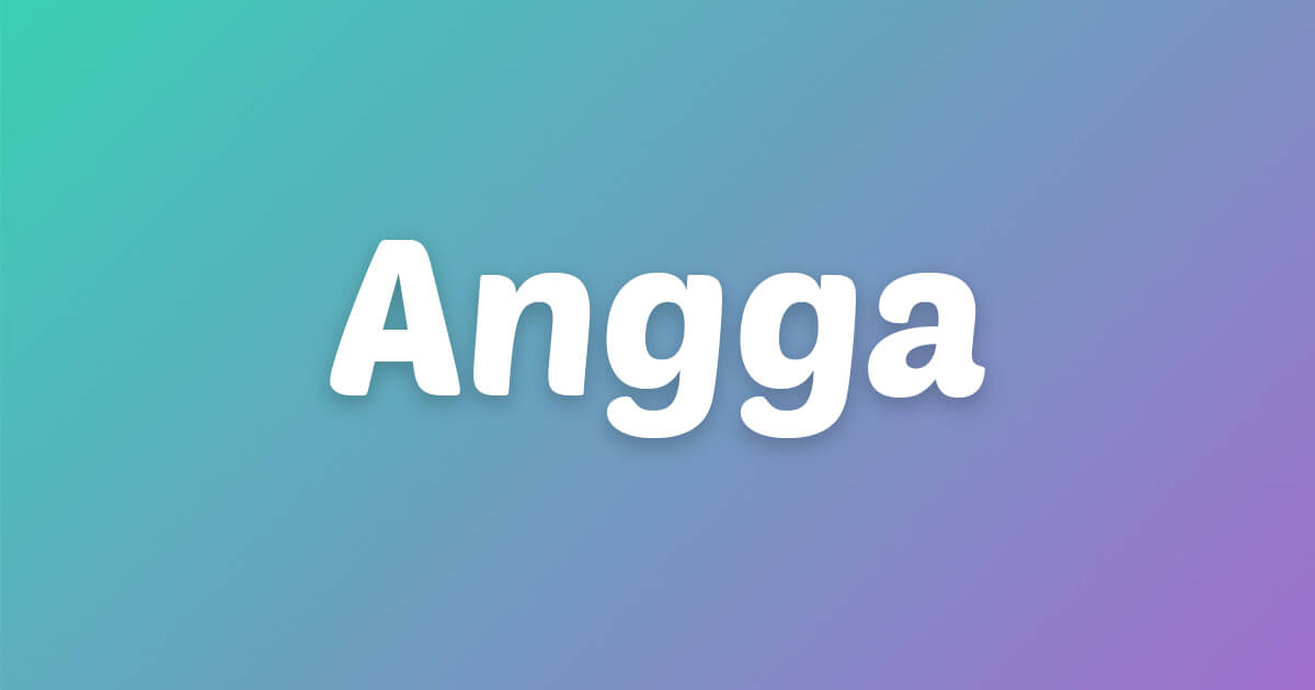 Lagu ulang tahun Angga