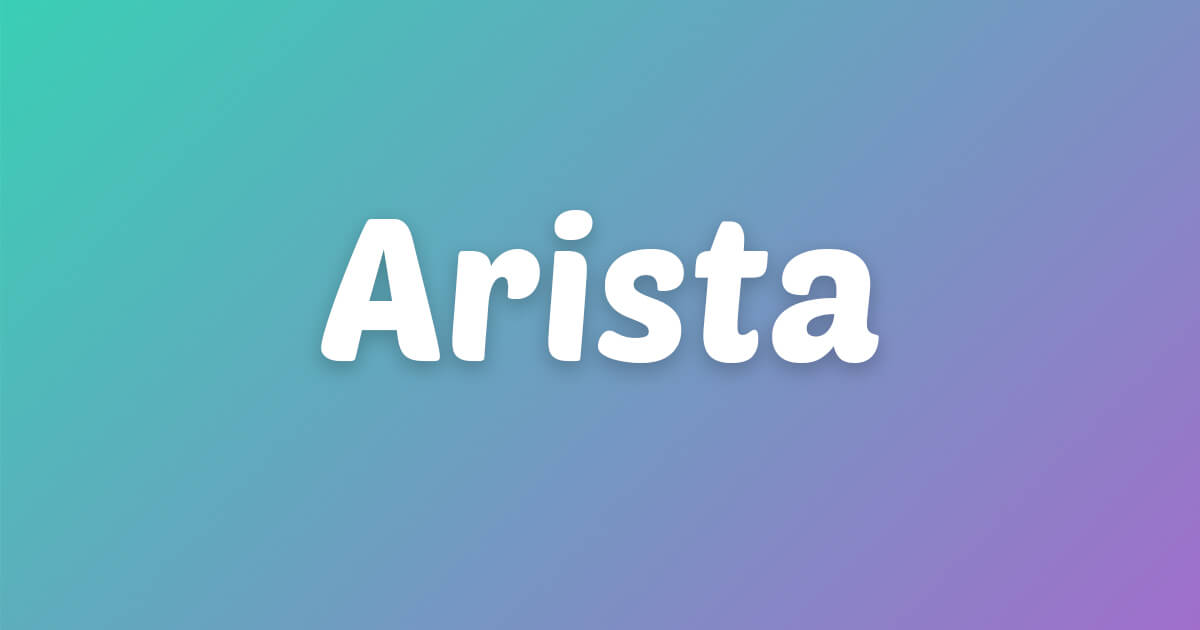 Lagu ulang tahun Arista