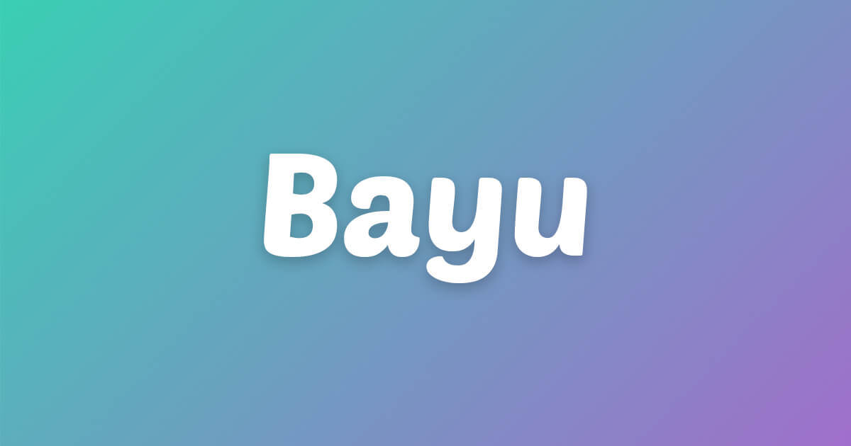 Lagu ulang tahun Bayu