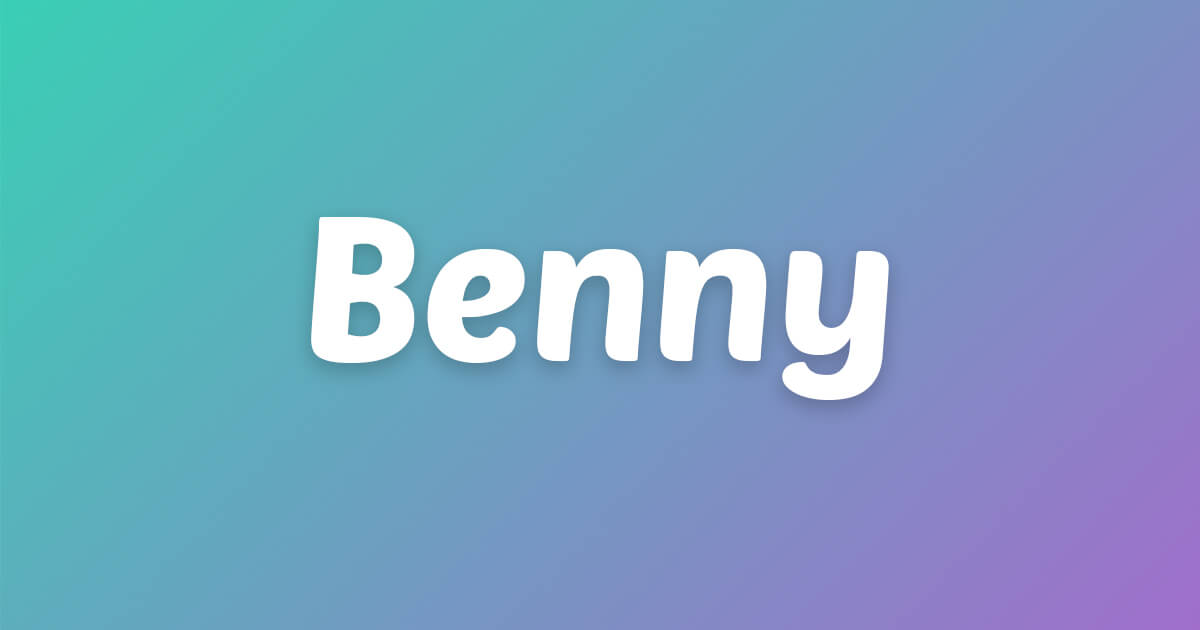 Lagu ulang tahun Benny