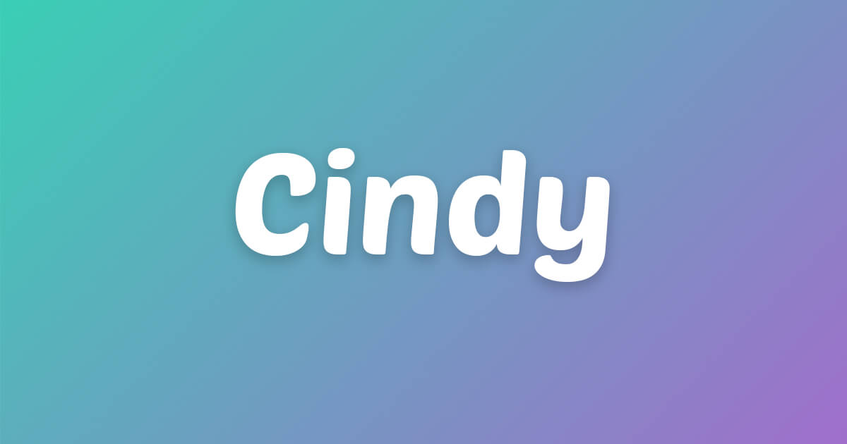 Lagu ulang tahun Cindy