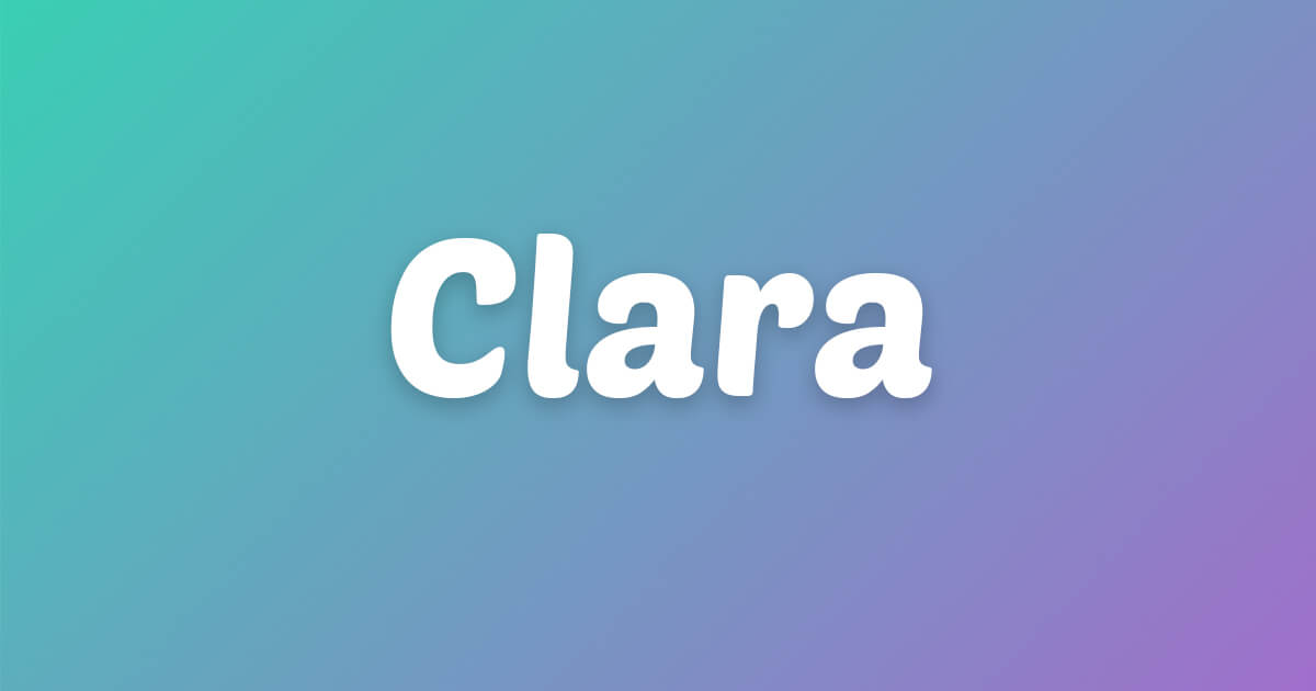 Lagu ulang tahun Clara