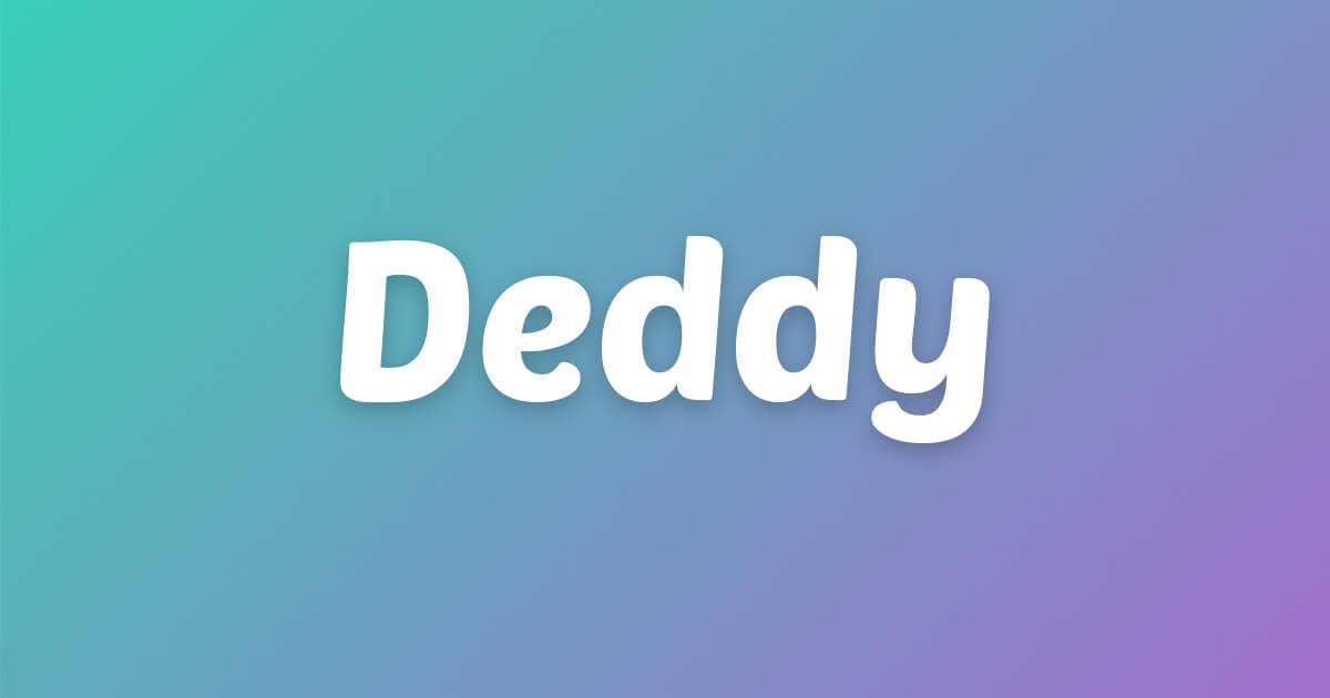 Lagu ulang tahun Deddy