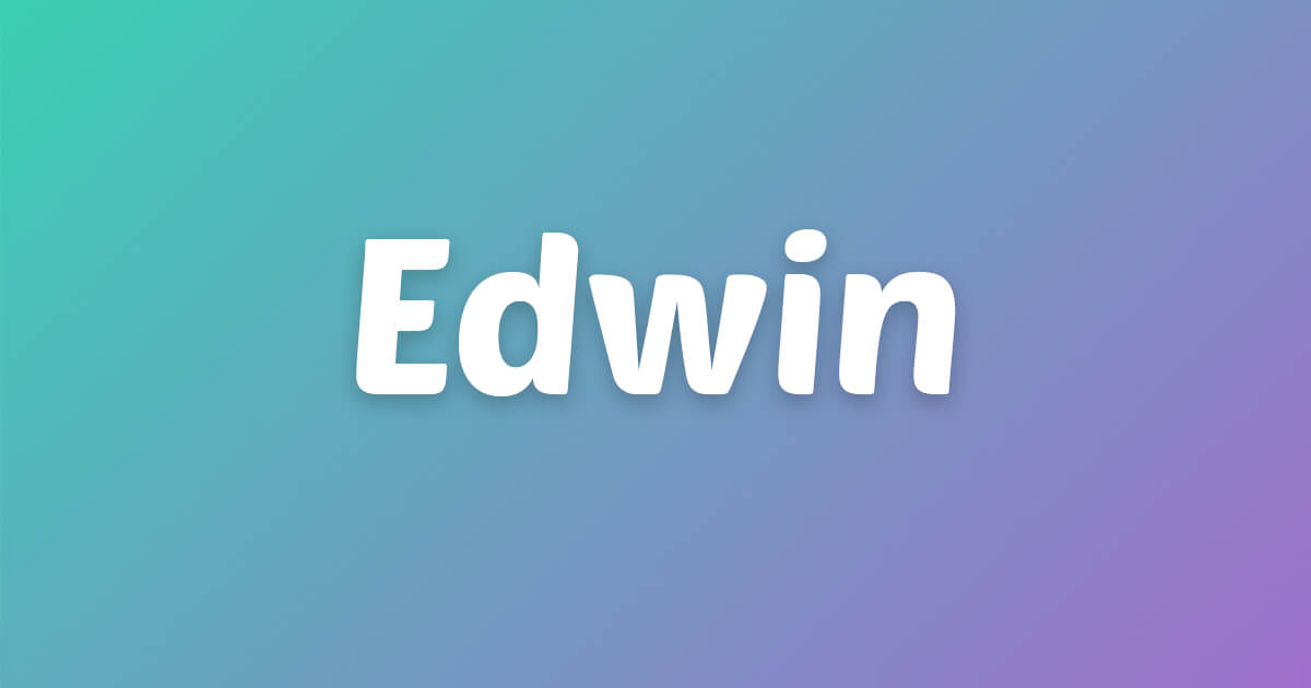 Lagu ulang tahun Edwin