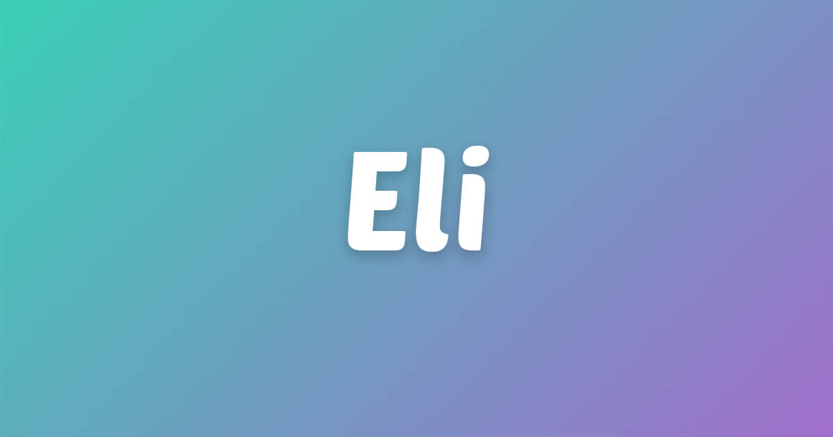 Lagu ulang tahun Eli