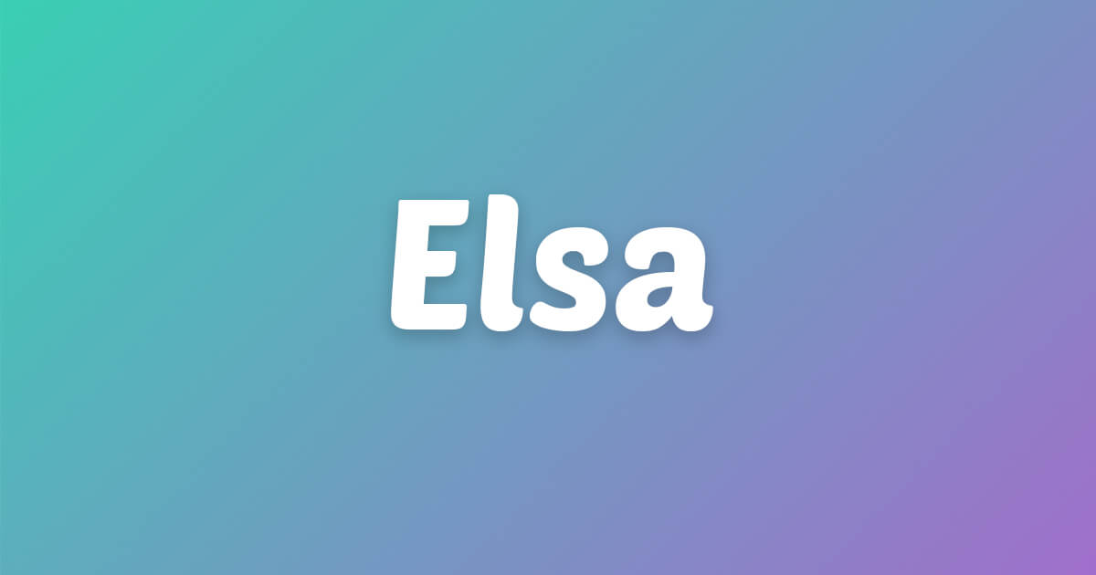 Lagu ulang tahun Elsa