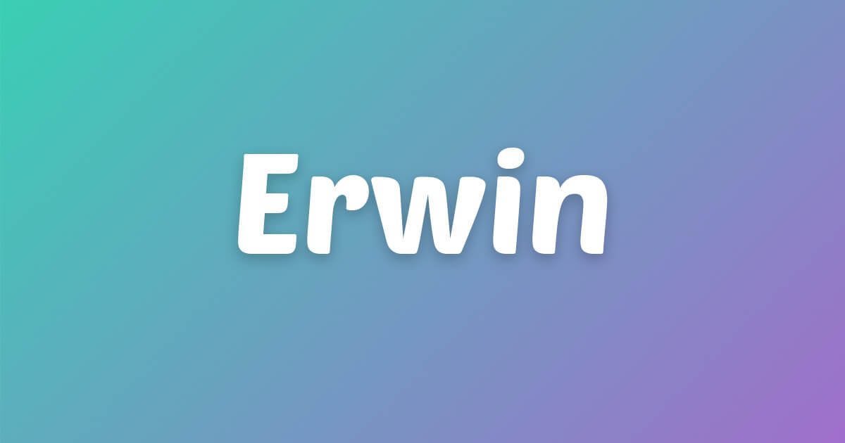 Lagu ulang tahun Erwin