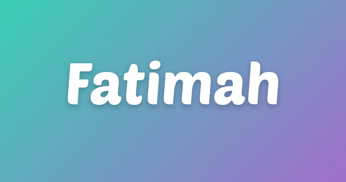 Lagu ulang tahun Fatimah