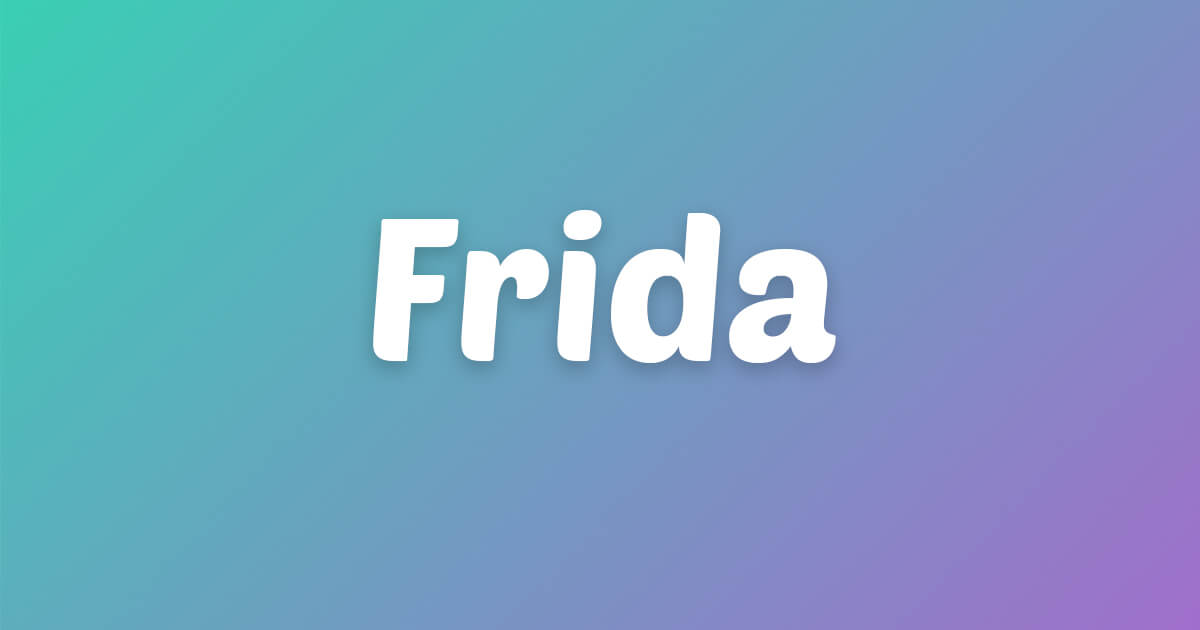 Lagu ulang tahun Frida