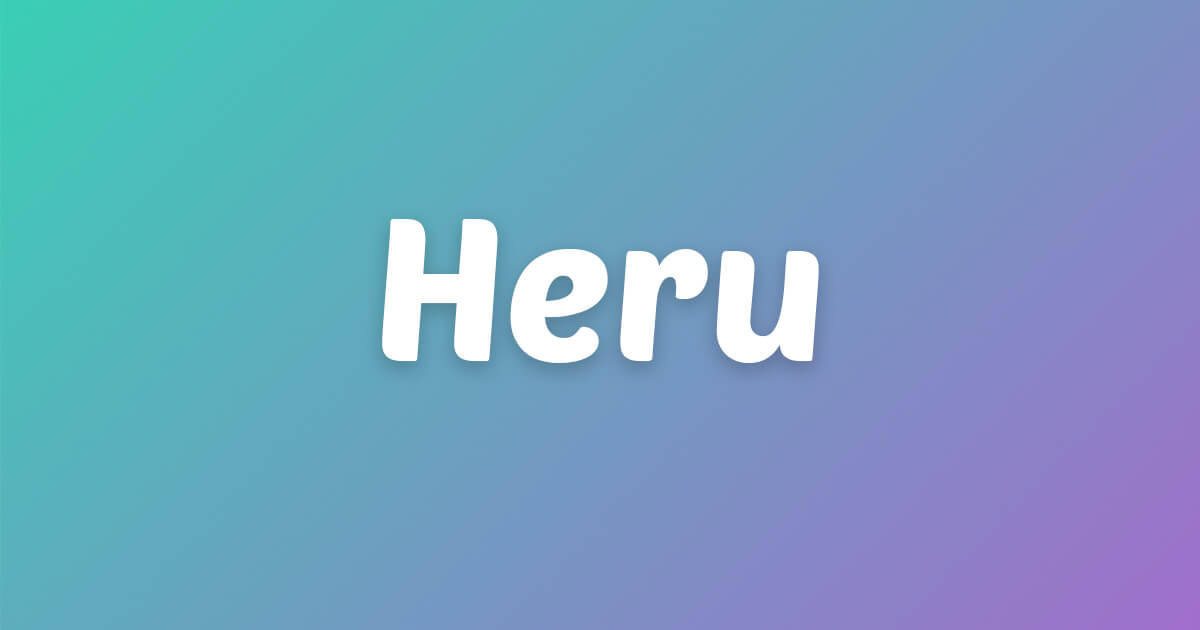 Lagu ulang tahun Heru