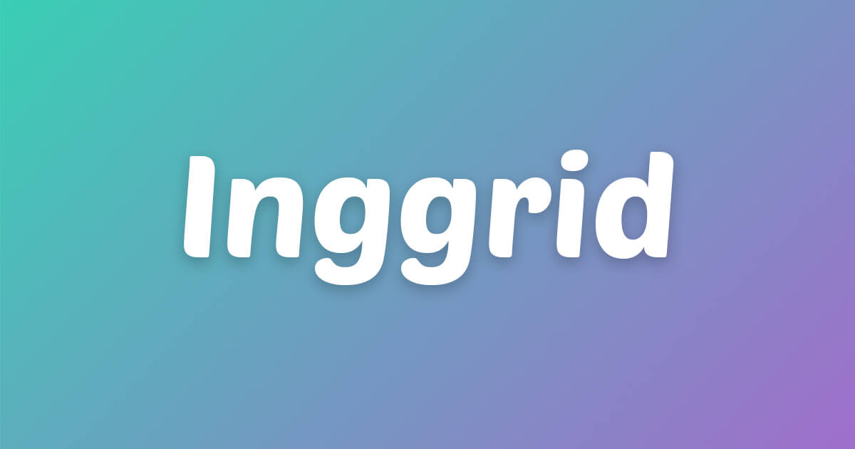 Lagu ulang tahun Inggrid