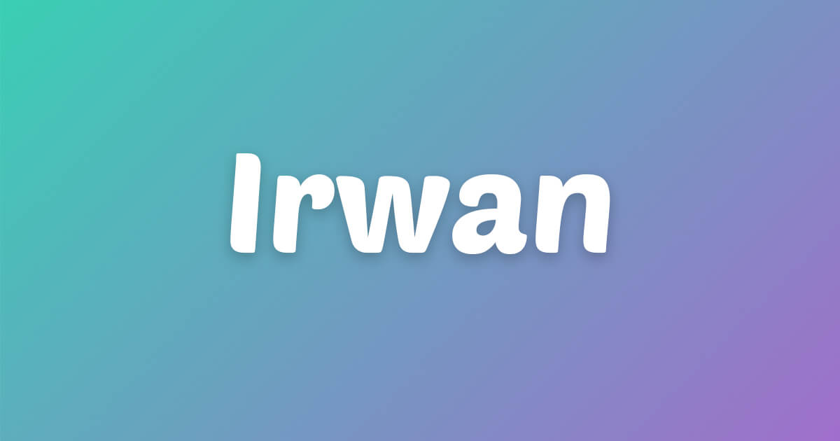 Lagu ulang tahun Irwan