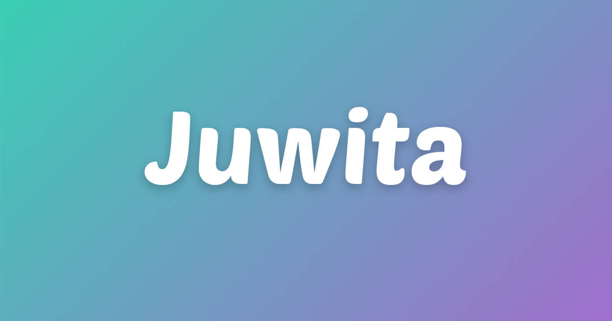 Lagu ulang tahun Juwita