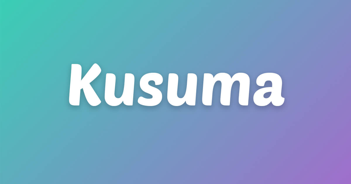 Lagu ulang tahun Kusuma