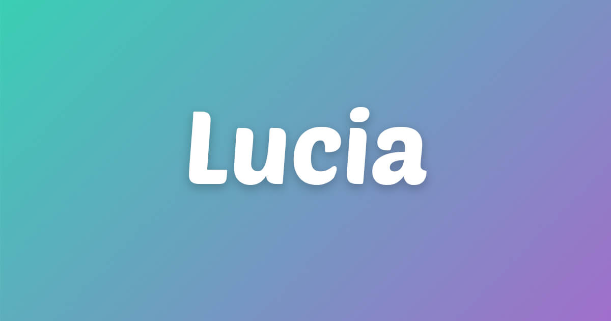 Lagu ulang tahun Lucia