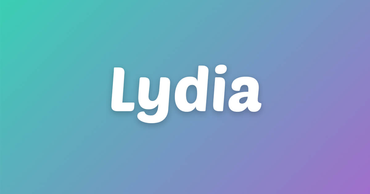 Lagu ulang tahun Lydia