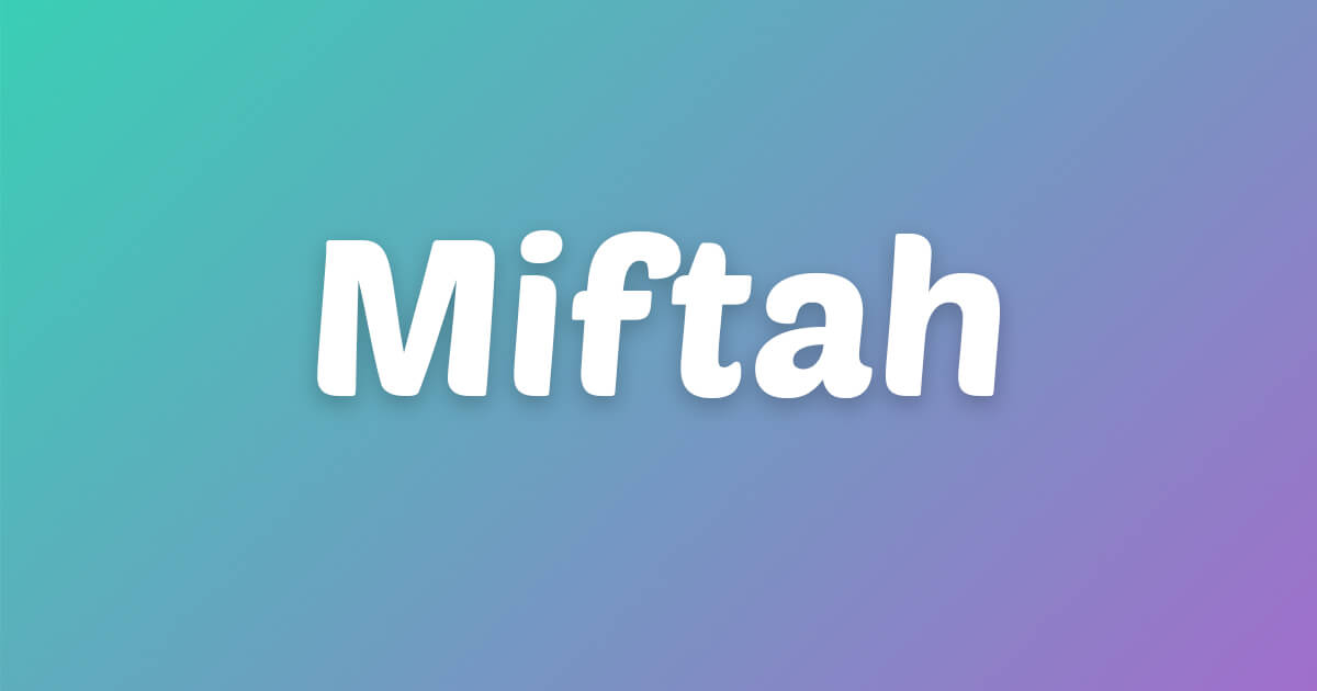 Lagu ulang tahun Miftah