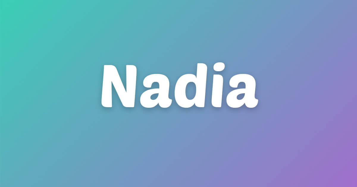 Lagu ulang tahun Nadia