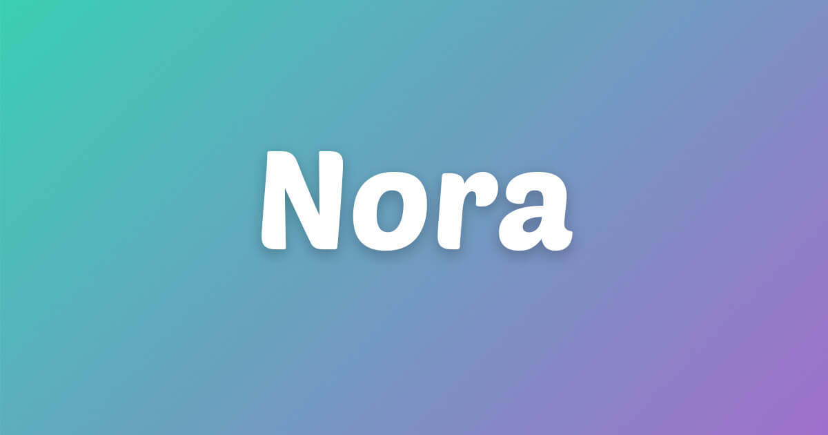 Lagu ulang tahun Nora