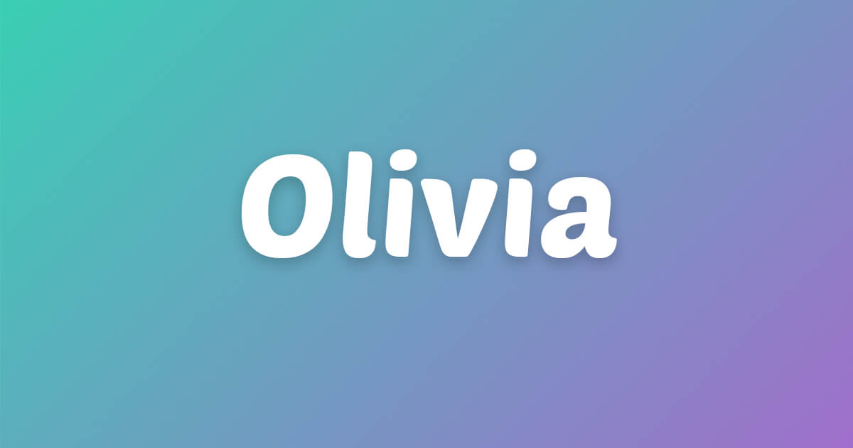 Lagu ulang tahun Olivia