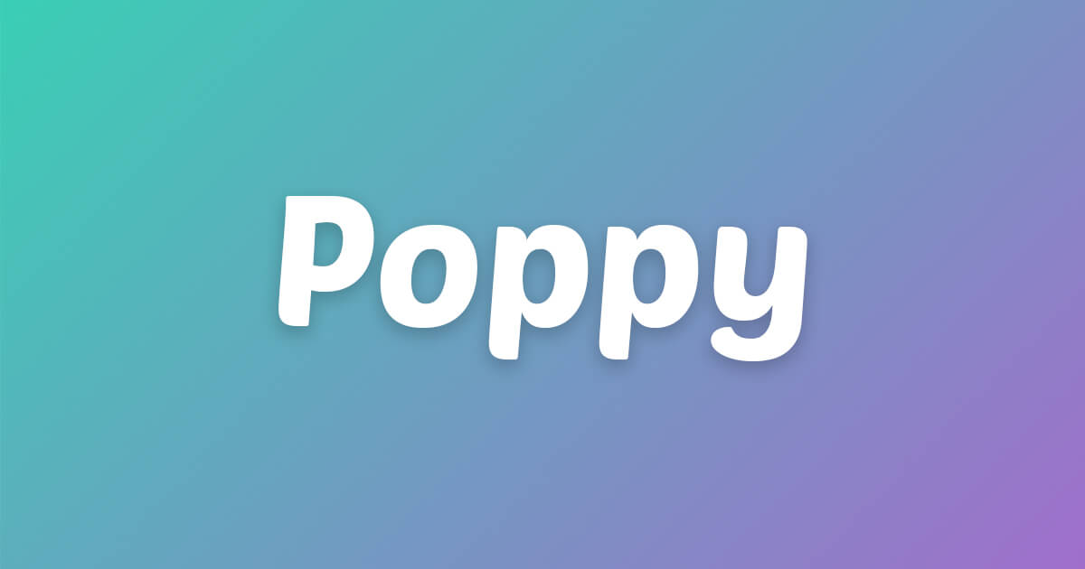 Lagu ulang tahun Poppy