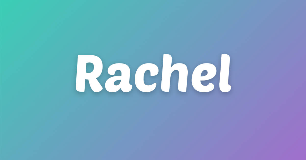 Lagu ulang tahun Rachel