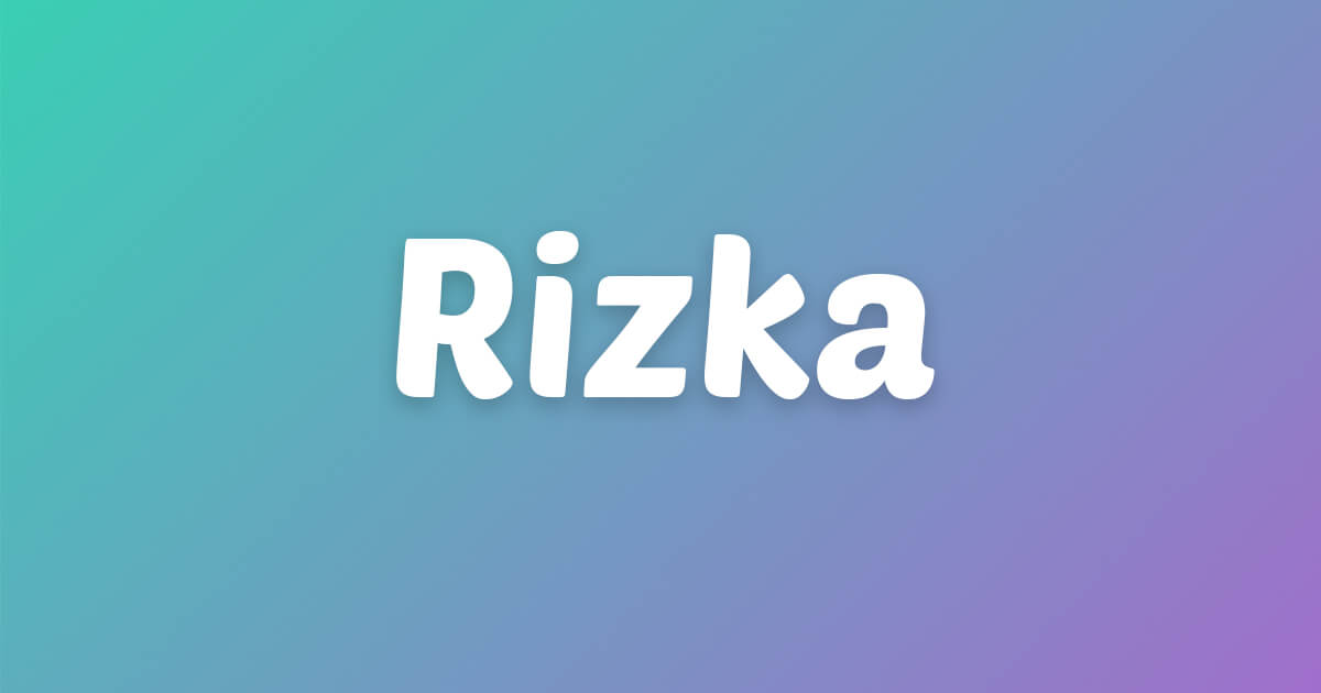 Lagu ulang tahun Rizka