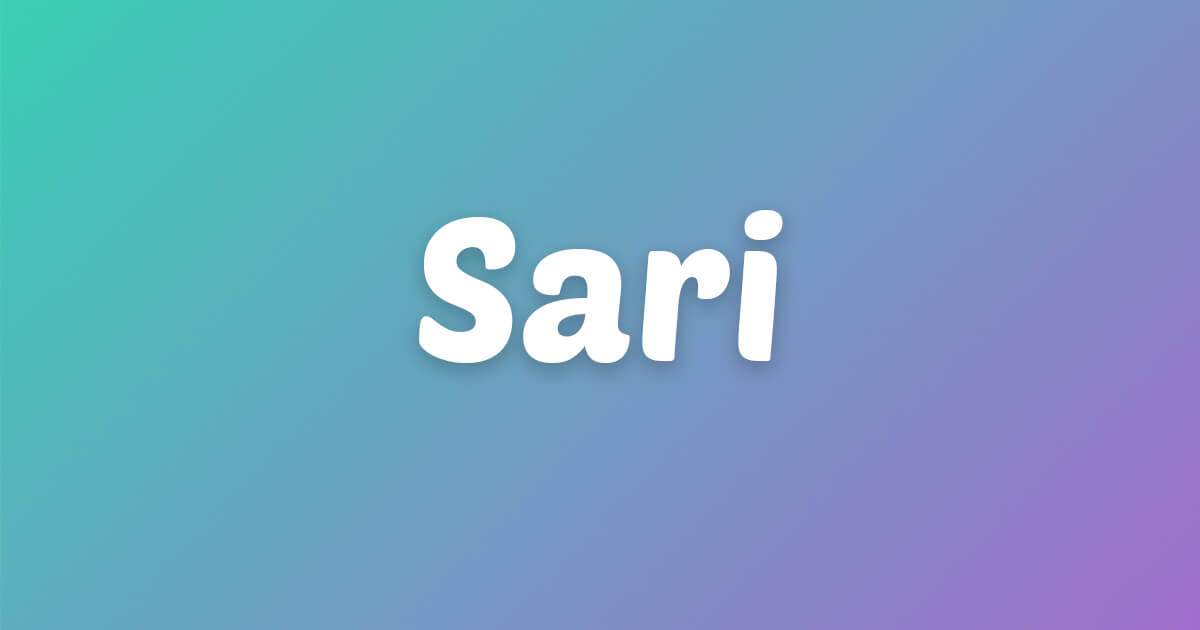 Lagu ulang tahun Sari