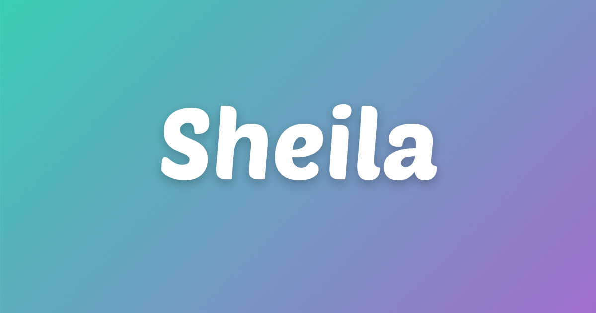 Lagu ulang tahun Sheila