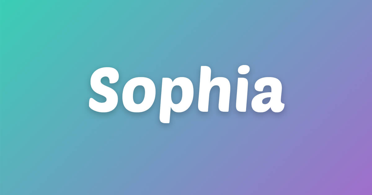 Lagu ulang tahun Sophia