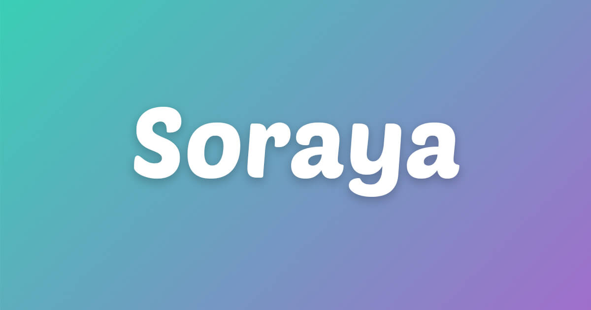 Lagu ulang tahun Soraya