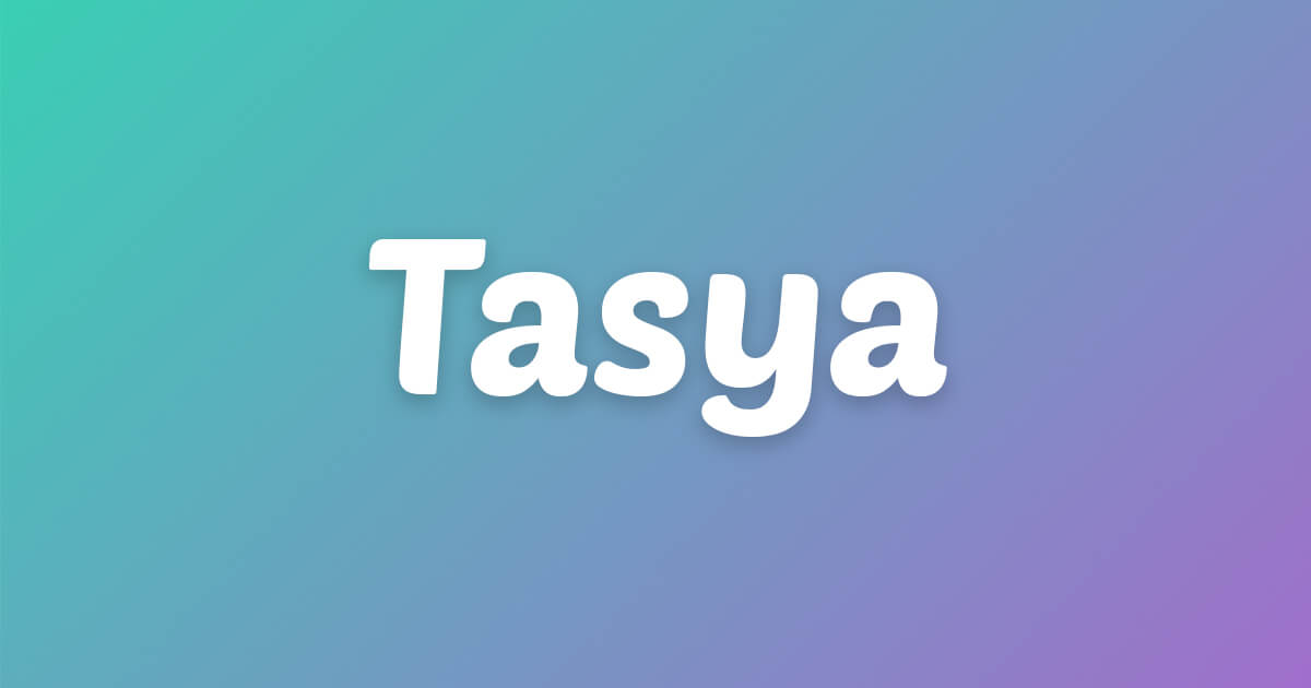 Lagu ulang tahun Tasya