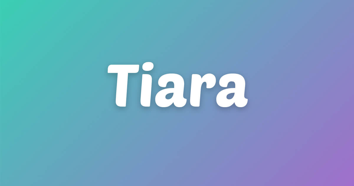 Lagu ulang tahun Tiara