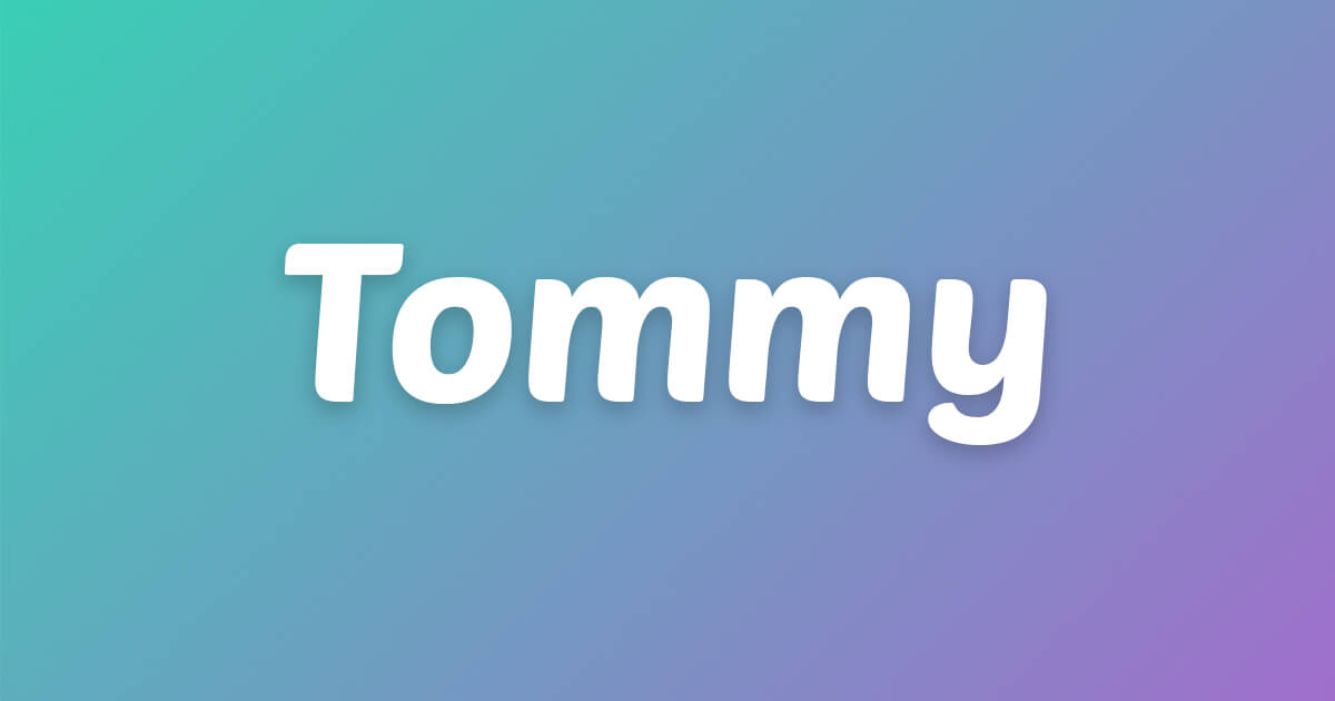 Lagu ulang tahun Tommy