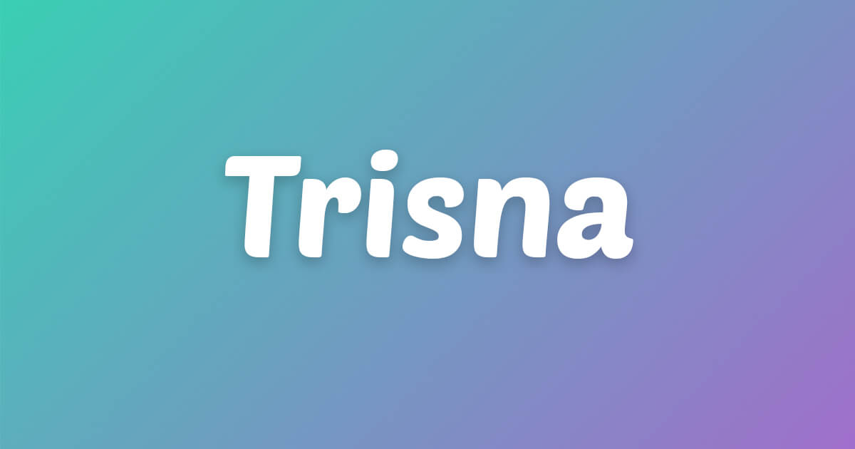 Lagu ulang tahun Trisna