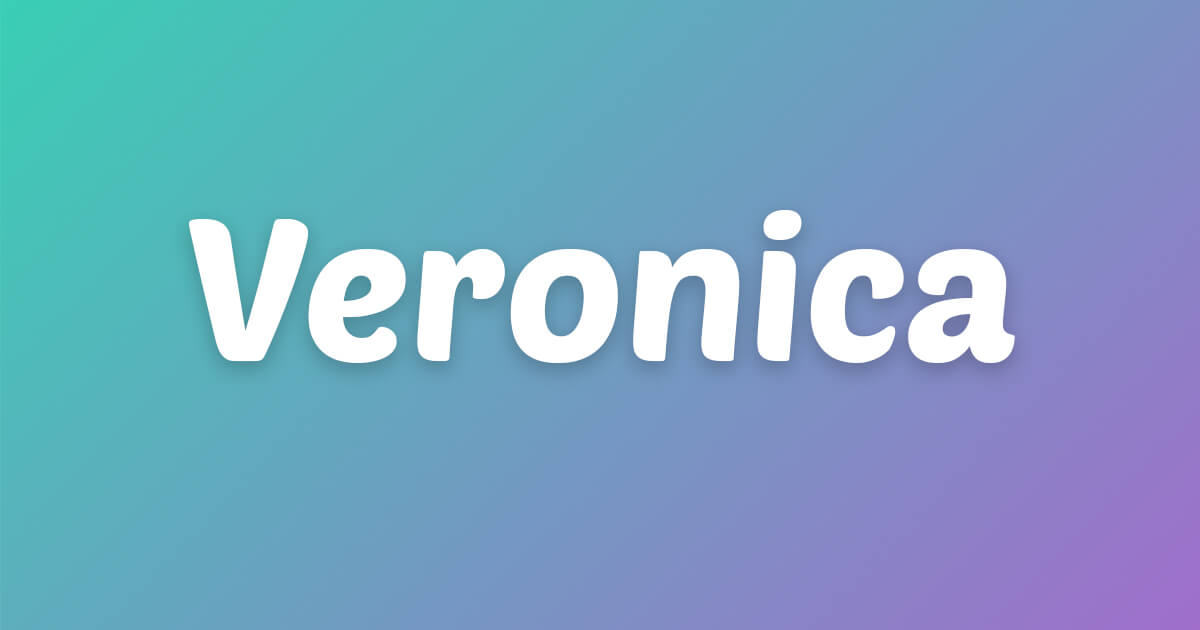 Lagu ulang tahun Veronica
