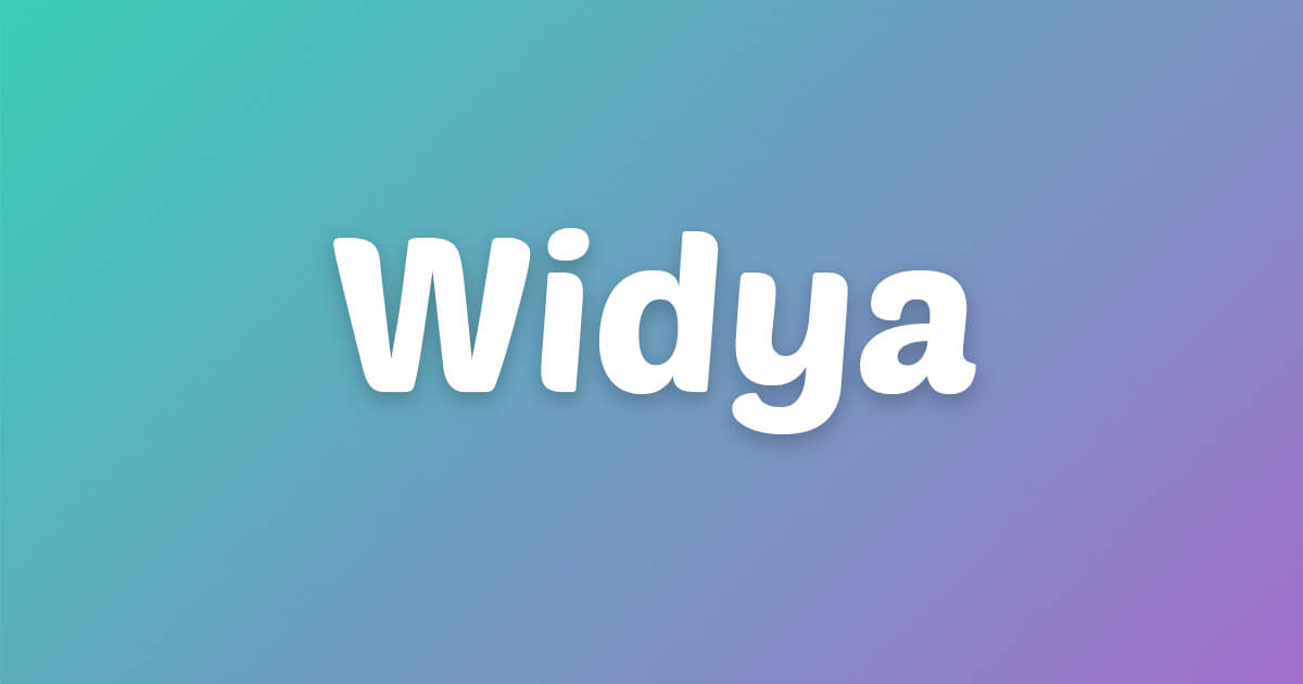 Lagu ulang tahun Widya Lagu ulang tahun Widya