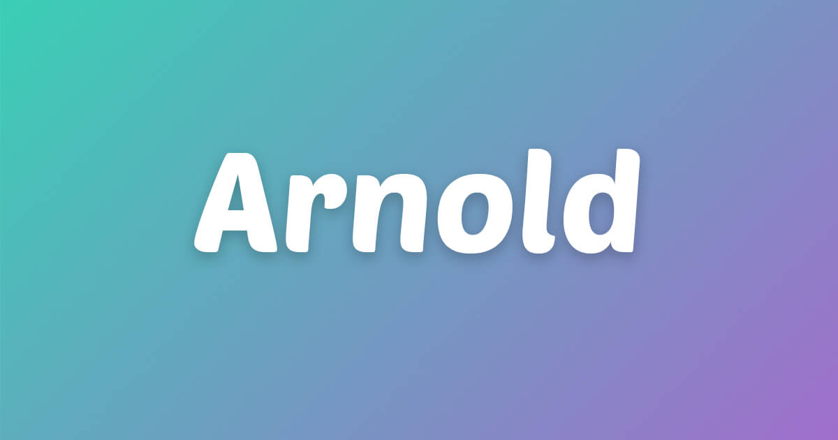 Lagu ulang tahun Arnold